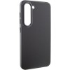Кожаный чехол Bonbon Leather Metal Style для Samsung Galaxy S22+, Черный / Black