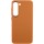 Шкіряний чохол Bonbon Leather Metal Style для Samsung Galaxy S23 Коричневий / Brown