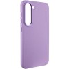 Кожаный чехол Bonbon Leather Metal Style для Samsung Galaxy S23+, Сиреневый / Dasheen