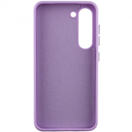Кожаный чехол Bonbon Leather Metal Style для Samsung Galaxy S23+ Сиреневый / Dasheen - изображение 2