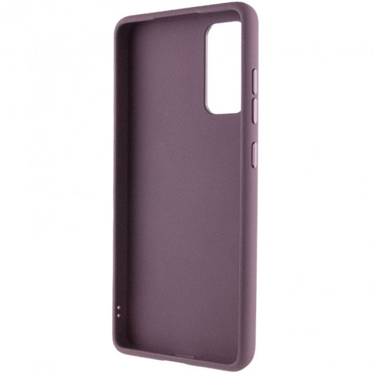 TPU чохол Bonbon Metal Style with MagSafe для Samsung Galaxy S23 Бордовий / Plum - зображення 2 