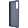 TPU чехол Bonbon Metal Style with MagSafe для Samsung Galaxy S23, Серый / Lavender