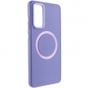 TPU чохол Bonbon Metal Style with MagSafe для Samsung Galaxy S23 Бузковий / Dasheen