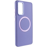 TPU чохол Bonbon Metal Style with MagSafe для Samsung Galaxy S23 Бузковий / Dasheen