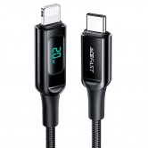 Дата кабель Acefast C6-01 Type-C to Lightning 30W (1.2m) Black Дата кабель Acefast C6-01 Type-C to Lightning 30W (1.2m) Black