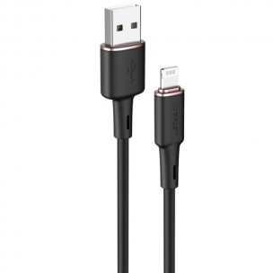 Дата кабель Acefast MFI C2-02 USB-A to Lightning zinc alloy silicone (1.2m) Black Дата кабель Acefast MFI C2-02 USB-A to Lightning zinc alloy silicone (1.2m) Black
