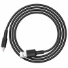 Шнур для Айфона Acefast MFI C2-02 USB-A to Lightning zinc alloy silicone (1m), Black