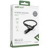Перехідник Acefast MFI C1-05 Lightning to 3.5mm aluminium alloy, Black