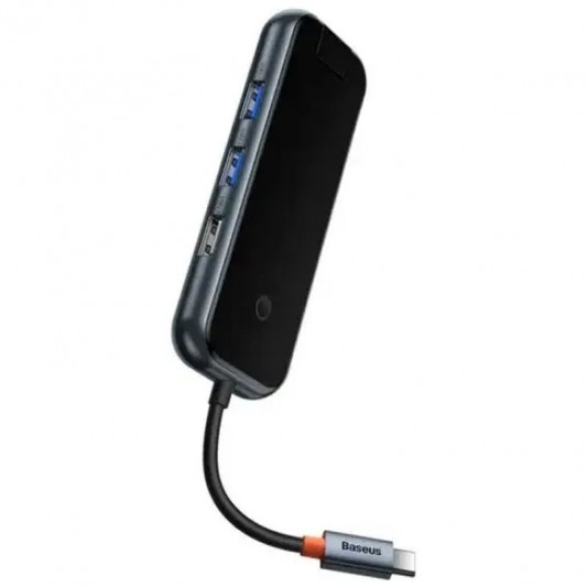 Переходник HUB Baseus AcmeJoy 8-Port Type-C HUB Adapter (WKJZ010613) Dark Grey - изображение 3