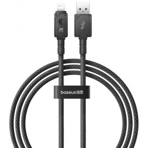 Дата кабель Baseus Unbreakable Series Fast Charging USB to Lightning 2.4A 1m (P10355802111-0) Black Дата кабель Baseus Unbreakable Series Fast Charging USB to Lightning 2.4A 1m (P10355802111-0) Black