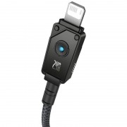 Кабель для Айфона Baseus Unbreakable Series Fast Charging USB to Lightning 2.4A 1m (P10355802111-0), Black