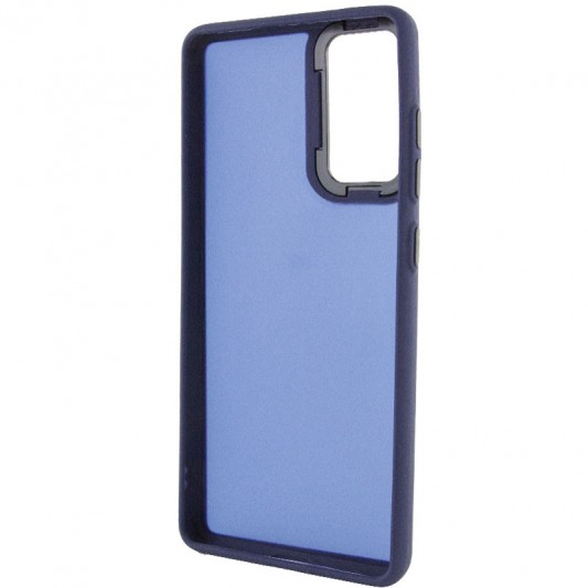 Чохол TPU+PC Lyon Frosted для Samsung Galaxy S23 FE Navy Blue - зображення 2 