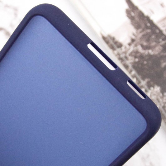 Чохол TPU+PC Lyon Frosted для Samsung Galaxy S23 FE Navy Blue - зображення 5 