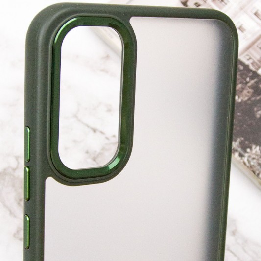 Чехол TPU+PC North Guard для Samsung Galaxy A33 5G Dark Green - изображение 2