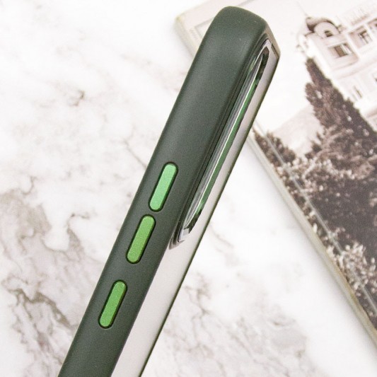 Чехол TPU+PC North Guard для Samsung Galaxy A33 5G Dark Green - изображение 3