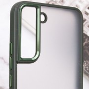 Чехол TPU+PC North Guard для Samsung Galaxy S22+, Dark Green