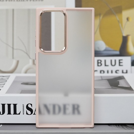 Чехол TPU+PC North Guard для Samsung Galaxy S22 Ultra Pink - изображение 2