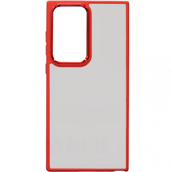 Чехол TPU+PC North Guard для Samsung Galaxy S22 Ultra Red