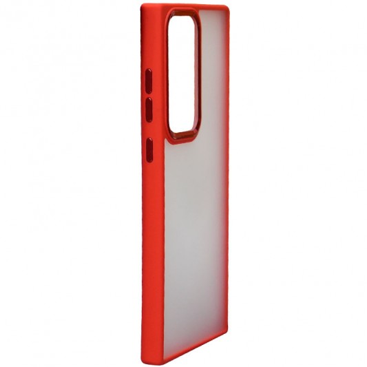 Чехол TPU+PC North Guard для Samsung Galaxy S22 Ultra Red - изображение 1