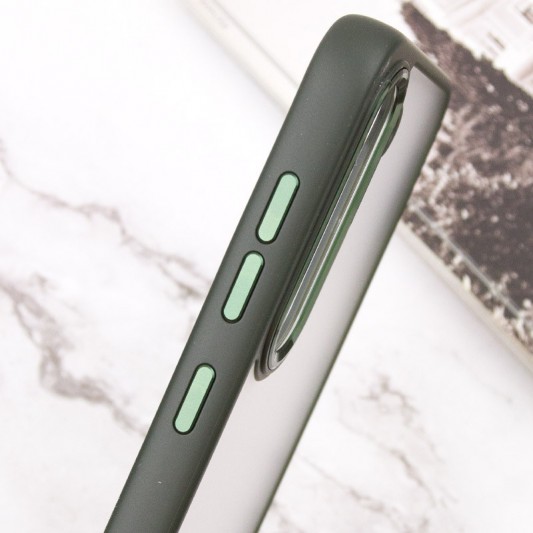 Чехол TPU+PC North Guard для Samsung Galaxy S23+ Dark Green - изображение 3