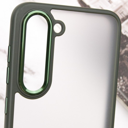 Чехол TPU+PC North Guard для Samsung Galaxy S23+ Dark Green - изображение 4