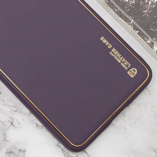 Шкіряний чохол Xshield для Samsung Galaxy M33 5G Фіолетовий / Dark Purple - зображення 1 