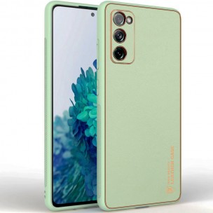 Шкіряний чохол Xshield для Samsung Galaxy S20 FE Зелений / Pistachio