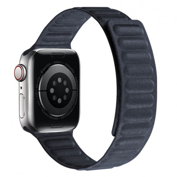 Ремінець FineWoven (AAA) для Apple watch 42mm/44mm/45mm, Black