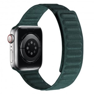 Ремешок FineWoven (AAA) для Apple Watch 42(ser.1-3)/44/45/46/49mm Evergree