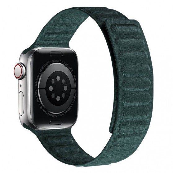 Ремешок FineWoven (AAA) для Apple Watch 42(ser.1-3)/44/45/46/49mm Evergree