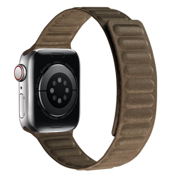 Ремінець FineWoven (AAA) для Apple watch 42mm/44mm/45mm, Taupe