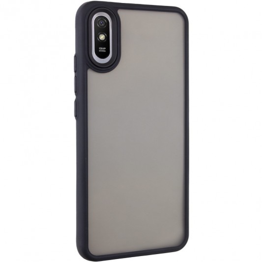 Чехол TPU+PC Lyon Frosted для Xiaomi Redmi 9A Black