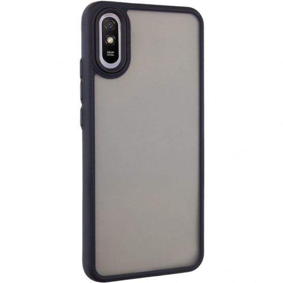 Чехол TPU+PC Lyon Frosted для Xiaomi Redmi 9A Black