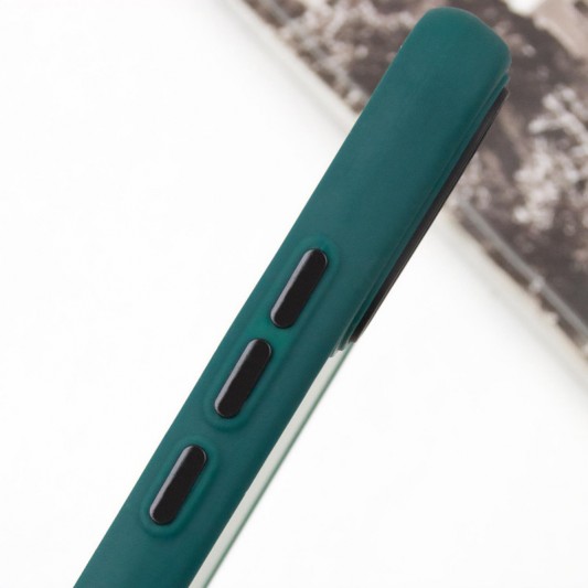 Чехол TPU+PC Lyon Frosted для Xiaomi Redmi 9A Green - изображение 3