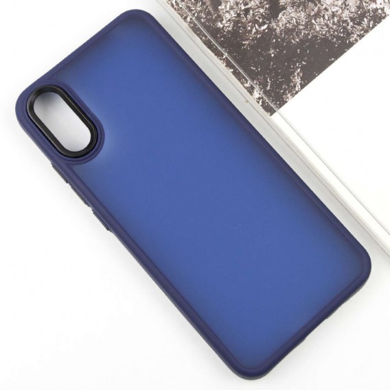 Чохол TPU+PC Lyon Frosted для Xiaomi Redmi 9A, Navy Blue