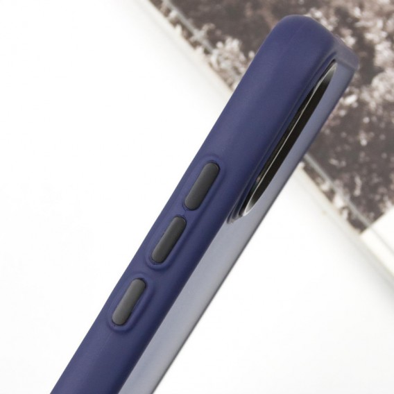 Чохол TPU+PC Lyon Frosted для Xiaomi Redmi 9A, Navy Blue