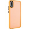 Чехол TPU+PC Lyon Frosted для Xiaomi Redmi 9A, Orange