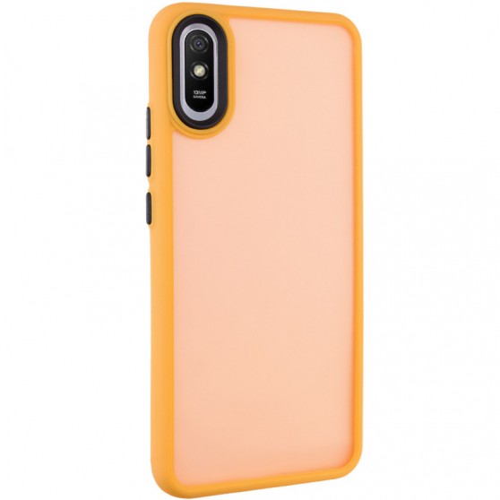 Чехол TPU+PC Lyon Frosted для Xiaomi Redmi 9A Orange
