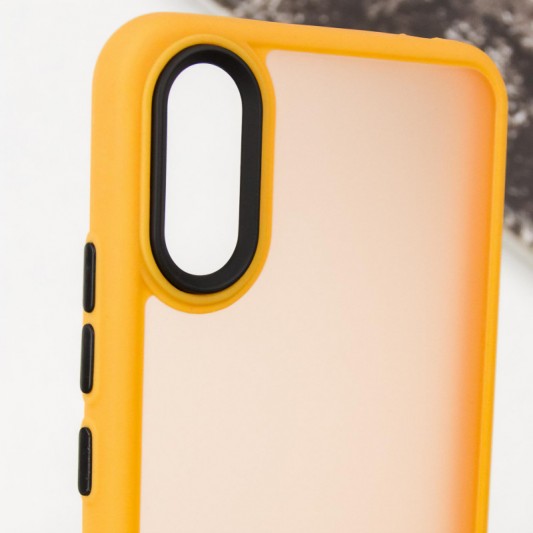 Чехол TPU+PC Lyon Frosted для Xiaomi Redmi 9A Orange - изображение 4
