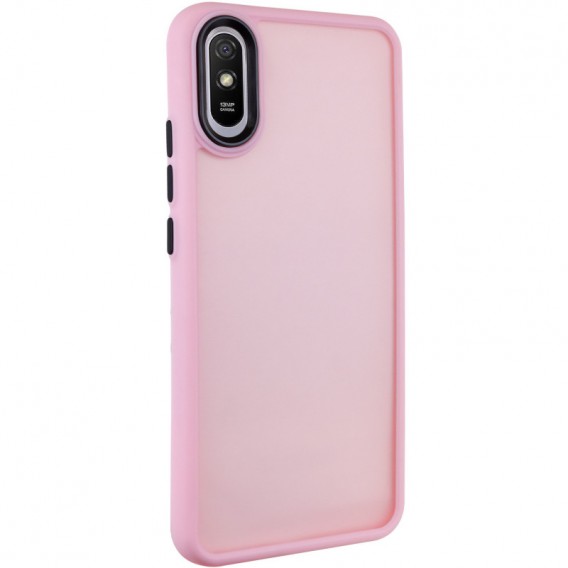 Чохол TPU+PC Lyon Frosted для Xiaomi Redmi 9A, Pink