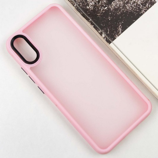 Чехол TPU+PC Lyon Frosted для Xiaomi Redmi 9A Pink - изображение 1