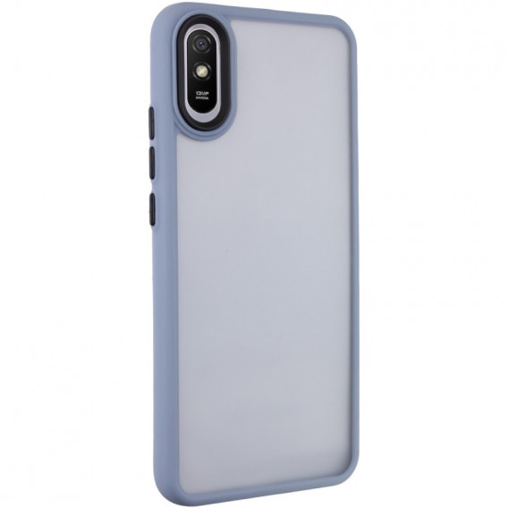 Чохол TPU+PC Lyon Frosted для Xiaomi Redmi 9A, Sierra Blue
