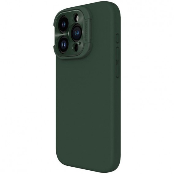 Чохол Silicone Nillkin LensWing Magnetic для Apple iPhone 15 Pro (6.1"), Зелений / Green