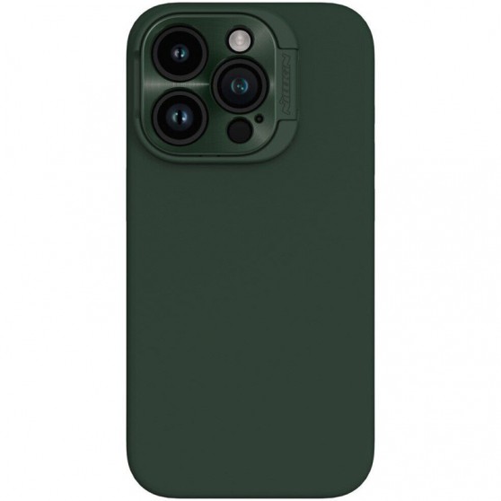 Чехол Silicone Nillkin LensWing Magnetic для Apple iPhone 15 Pro Max (6.7"), Зеленый / Green