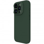 Чехол Silicone Nillkin LensWing Magnetic для Apple iPhone 15 Pro Max (6.7"), Зеленый / Green