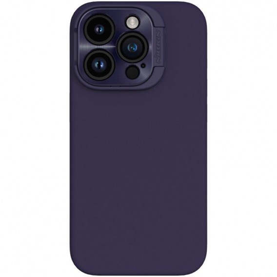 Чехол Silicone Nillkin LensWing Magnetic для Apple iPhone 15 Pro Max (6.7"), Фиолетовый / Deep Purple