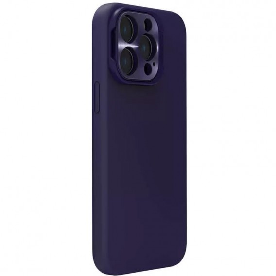 Чехол Silicone Nillkin LensWing Magnetic для Apple iPhone 15 Pro Max (6.7"), Фиолетовый / Deep Purple