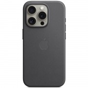 Чохол FineWoven (AAA) with MagSafe для iPhone 15 Pro, Черный
