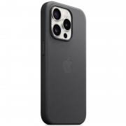 Чохол FineWoven (AAA) with MagSafe для iPhone 15 Pro, Чорний