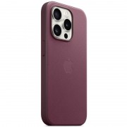 Чохол FineWoven (AAA) with MagSafe для iPhone 15 Pro, (Mulberry)
